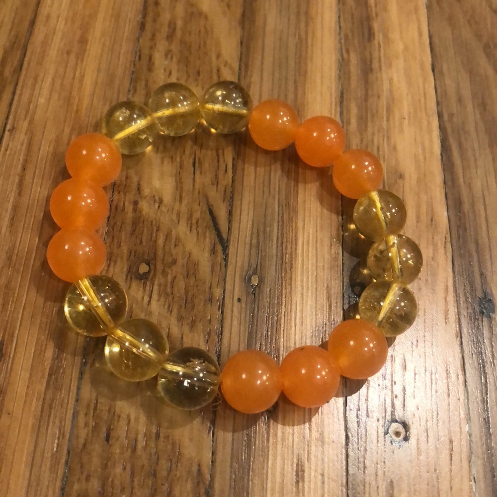 🌟 semi precious Stone Stretch Bracelet 🌟